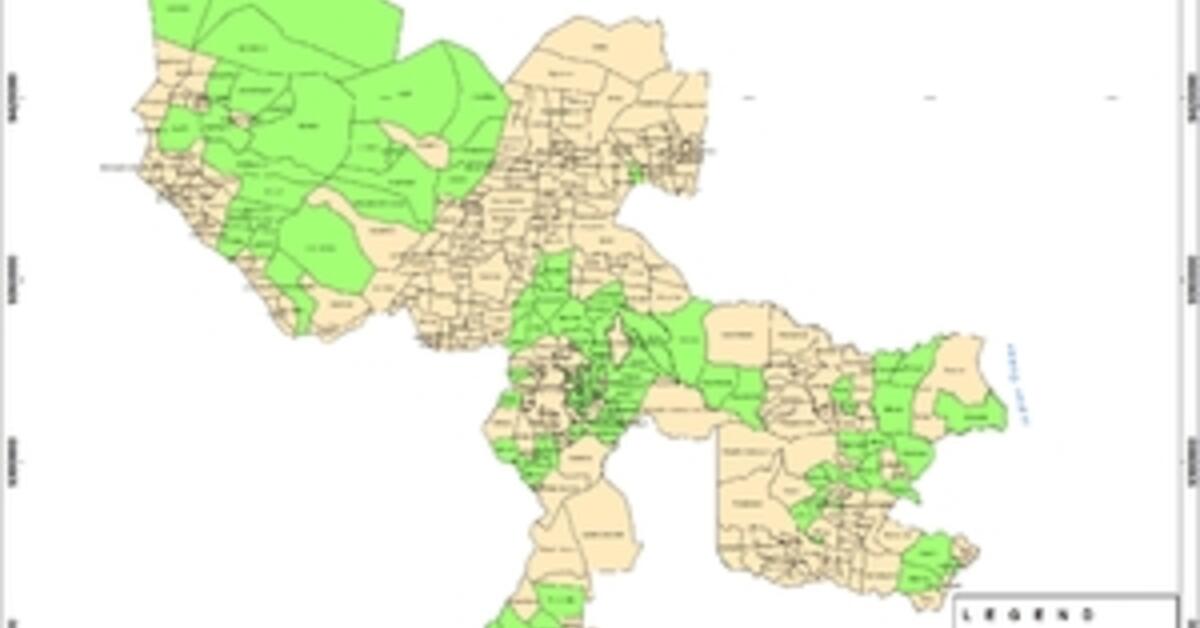 Villages with land use plan for joint village land use planning in Kiteto, Kilindi, Mvomero and